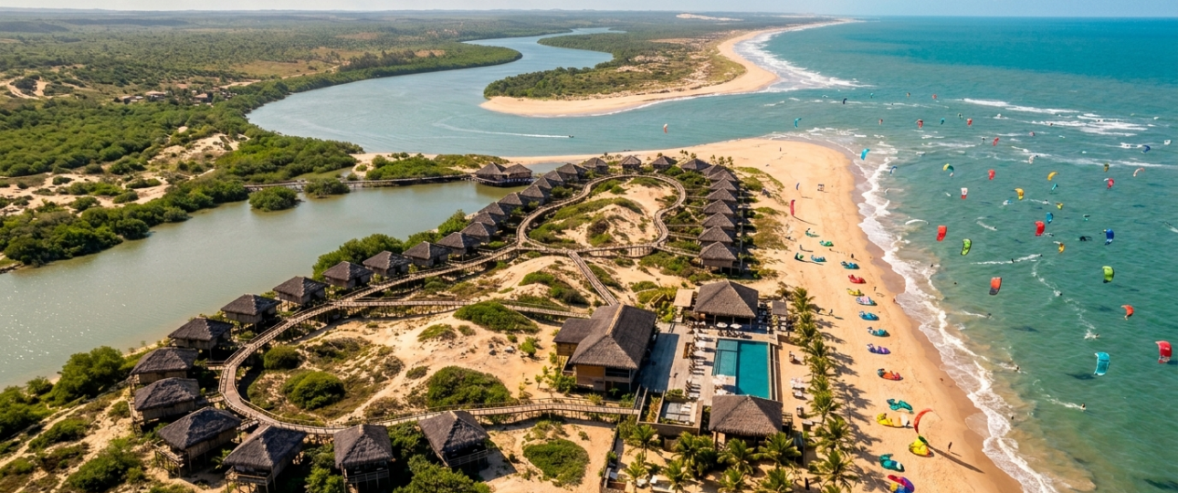 Como Ir de Fortaleza ao Jaguaribe Lodge e Kite