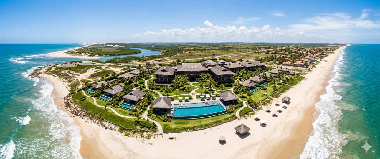 Como chegar Zorah Beach Hotel