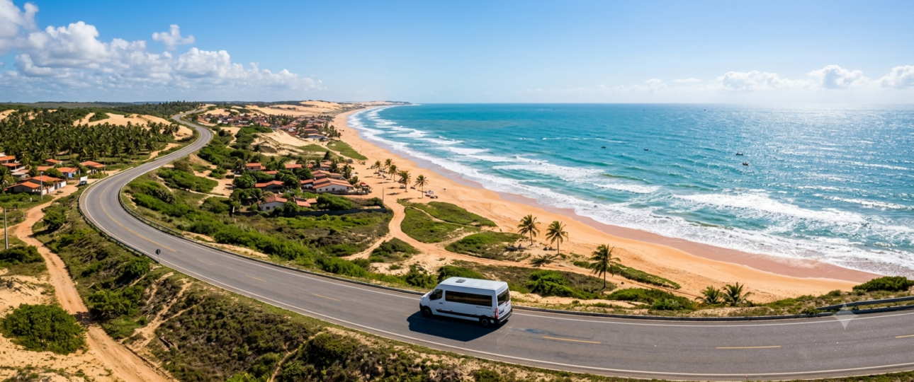 Aluguel de Van em Fortaleza com Motorista