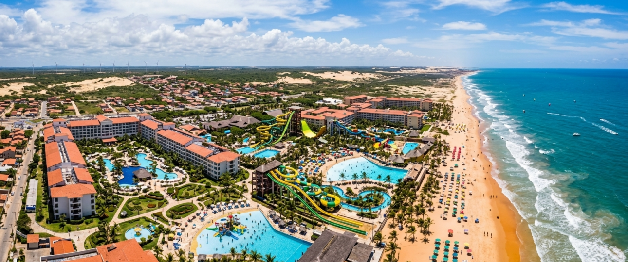 Transfer Fortaleza Beach Park de Van Privativa